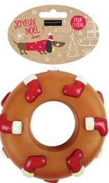 Jouet chien Donut de Noël