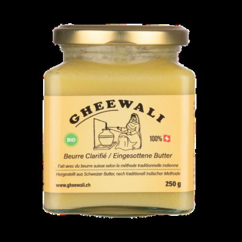 Ghee, beurre clarifié 100% bio et suisse
