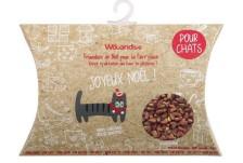 Pochette de Noël chat