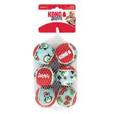 Jouet chien Kong SqueakAir® Balls 6-pk Md