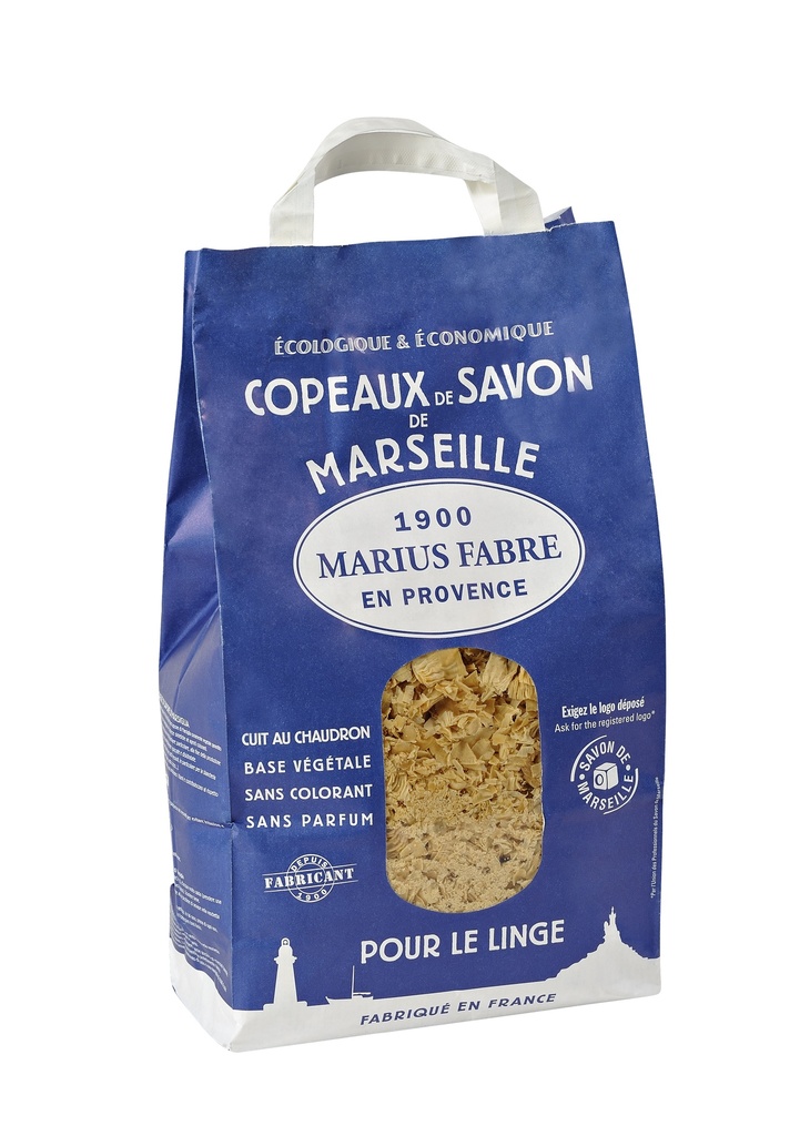 Copeaux de Savon de Marseille dans un sac 980 LAVOIR
