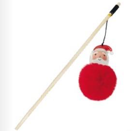 BATON XMAS FLUFFY SANTA 40 CM