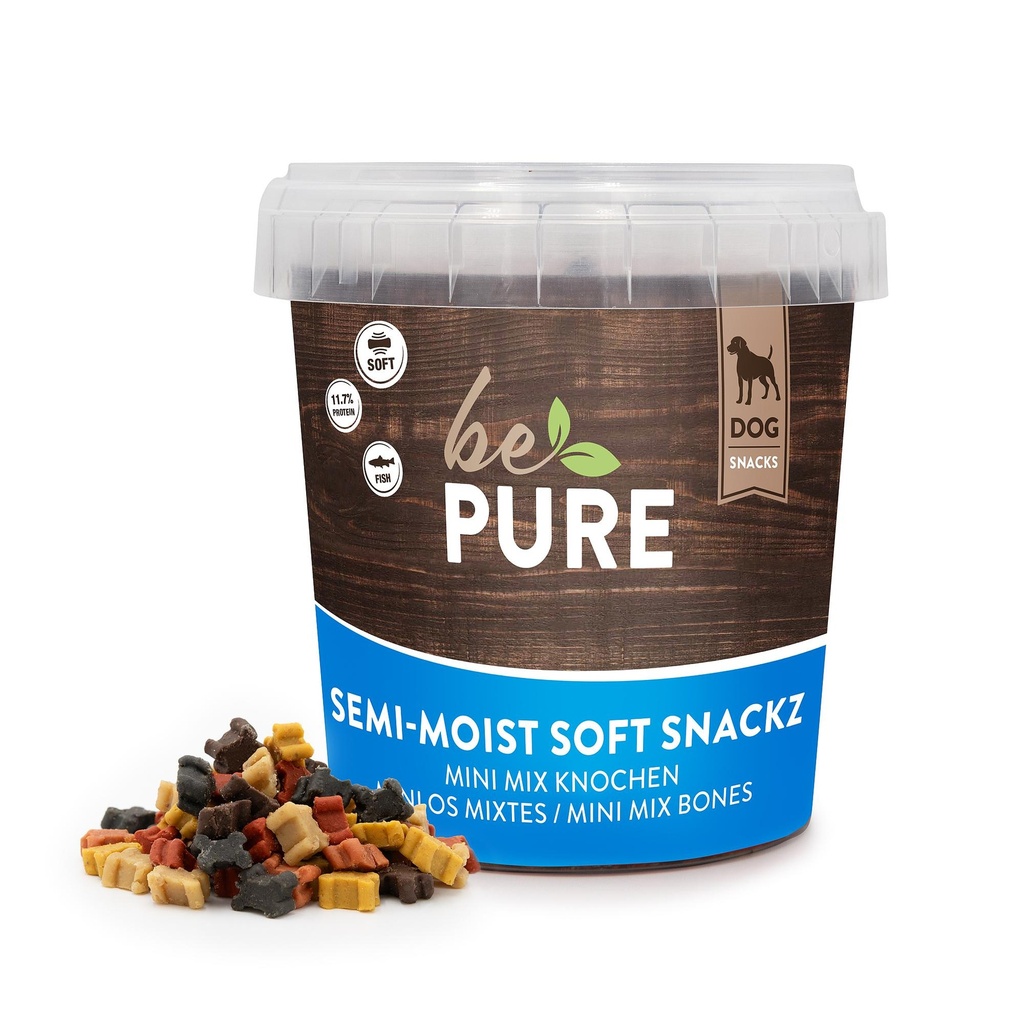 bePure Semi-Moist Soft Snackz Mini Mix os