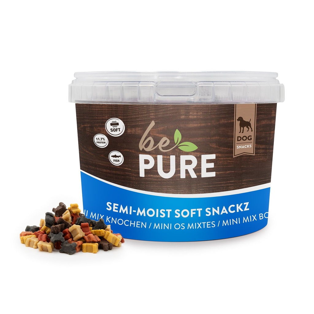 bePure Semi-Moist Soft Snackz Mini Mix os
