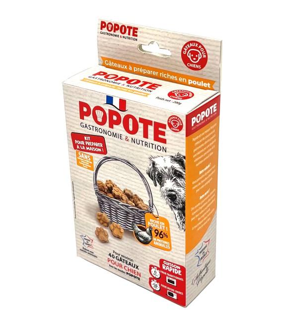 POPOTE KIT FRIANDISES CHIEN POULET 200G