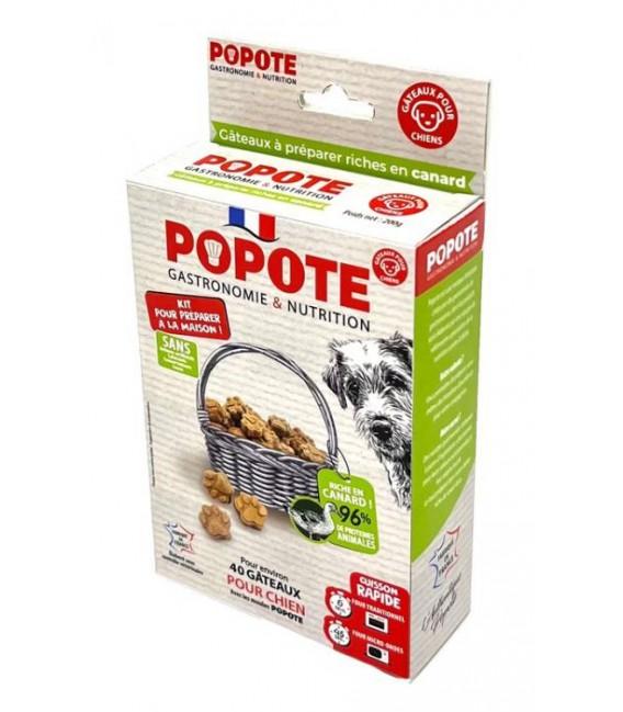 POPOTE KIT FRIANDISES CHIEN CANARD 200G