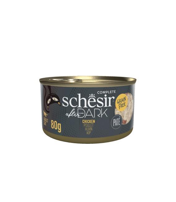 SCHESIR AFTER DARK PATE BOITE 80G POULET