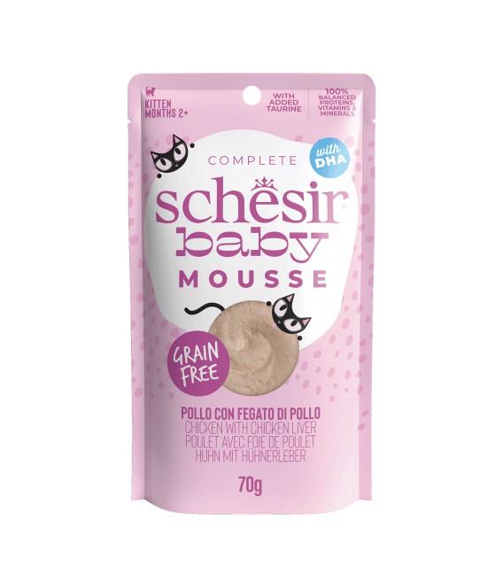 SCHESIR BABY MOUSSE SACHET 70G POULET