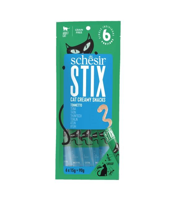 SCHESIR STIX CREME SACHET 6X15G THON