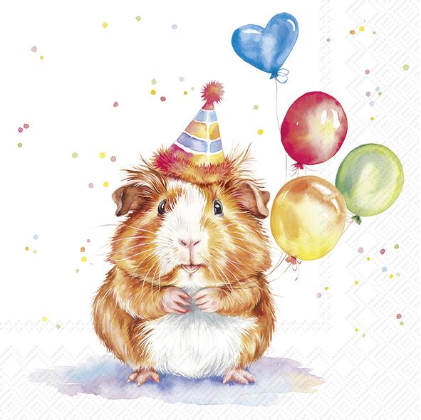 Serviettes Cocktail Birthday Kalli