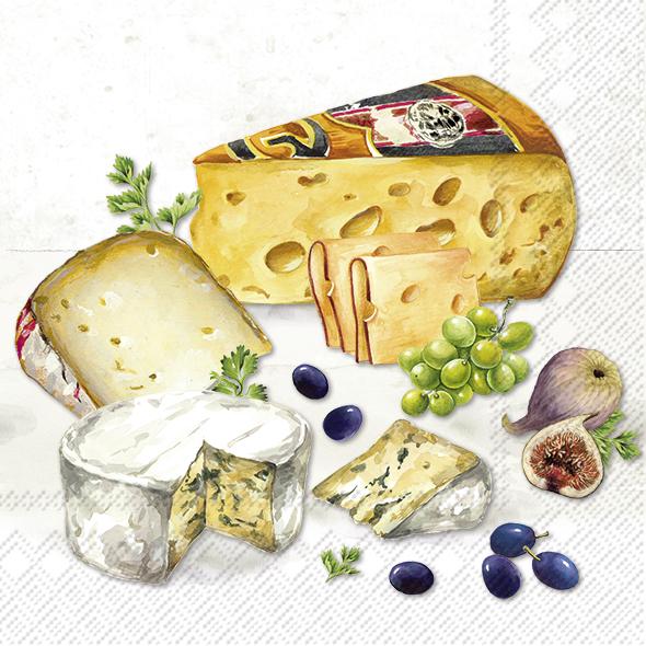 Serviettes Lunch Cheese Selection