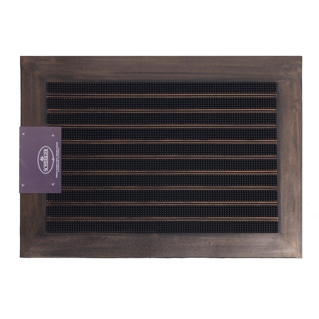 Paillasson spécial bande caoutchouc