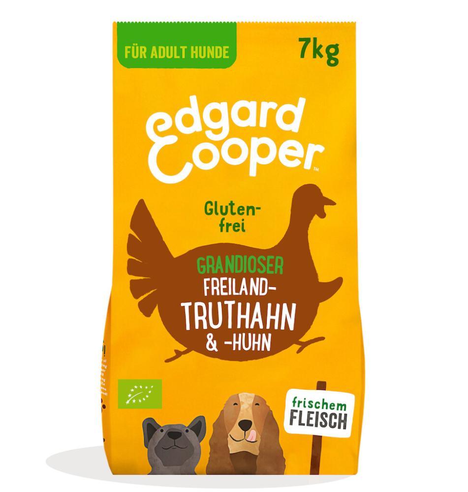 Canine Adult Dinde fraîche bio & Poulet élevé en plein air avec Carotte bio 7kg