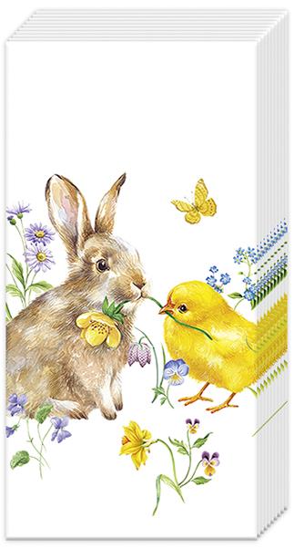 Mouchoirs Bunny and Chick