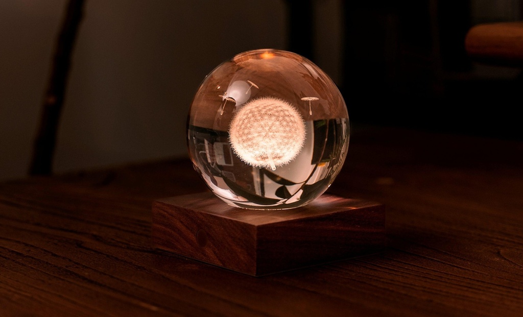 Lumière Cristal Ambre Dandelion