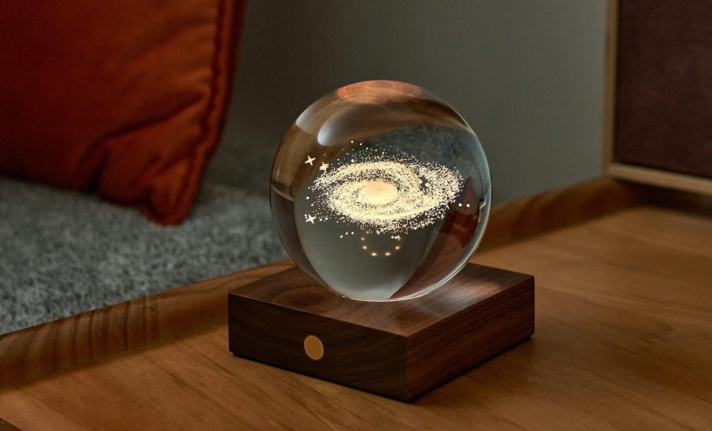 Lumière Cristal Ambre Galaxie