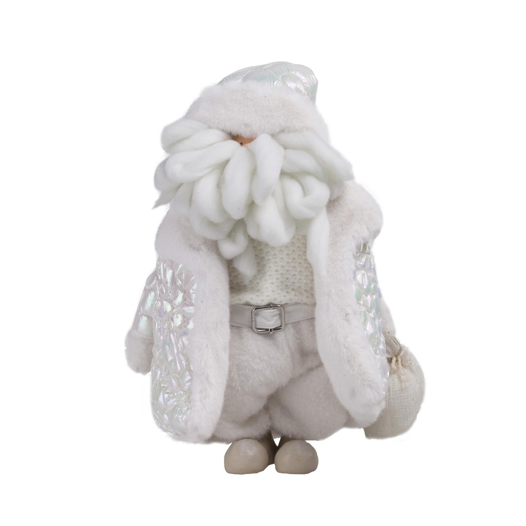 Père Noël Doudoune irisée à poser