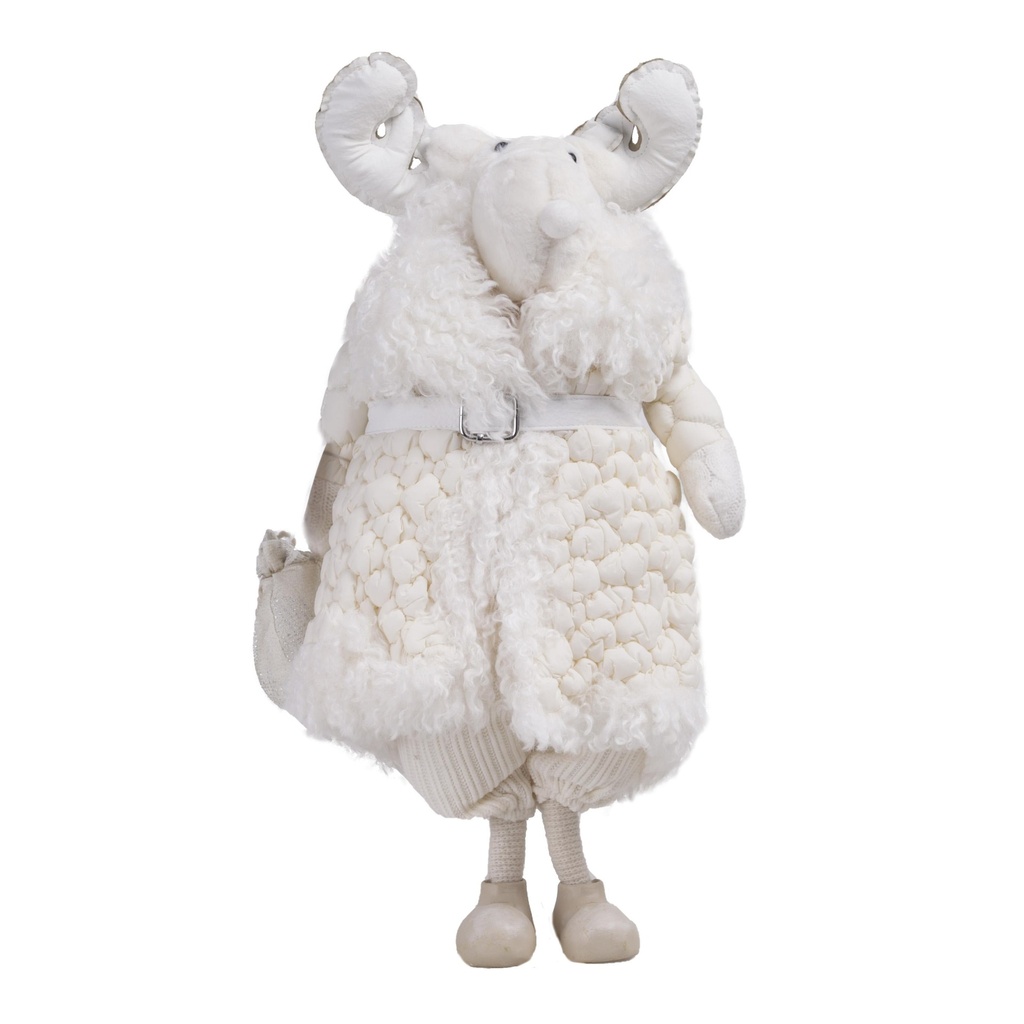 Elan en Doudoune blanche à poser