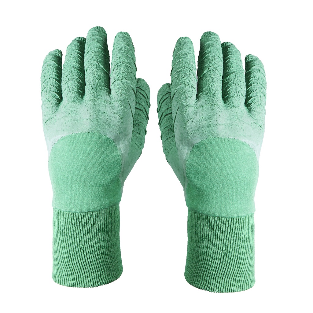 Gants Rosier Taille 08 Latex naturel sur support coton.