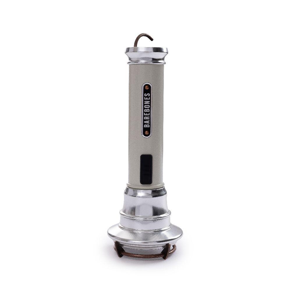Lampe de poche vintage Barebones grise