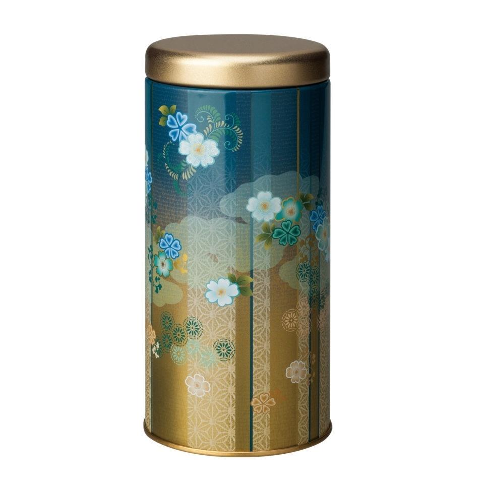 Boite à thé en fer blanc