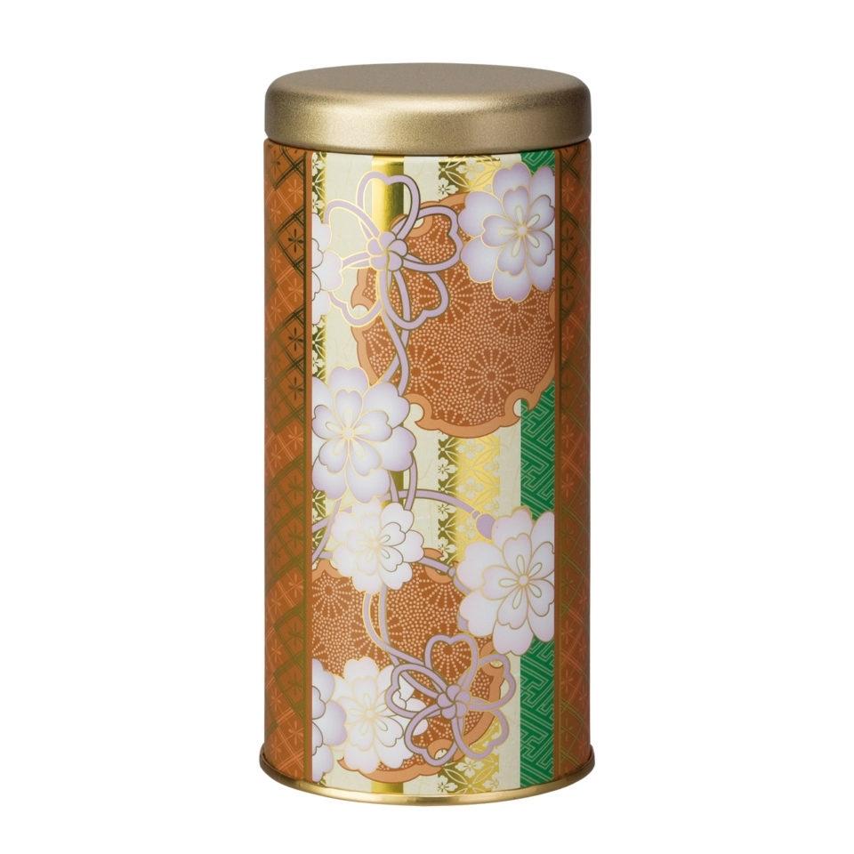 Boite à thé en fer blanc