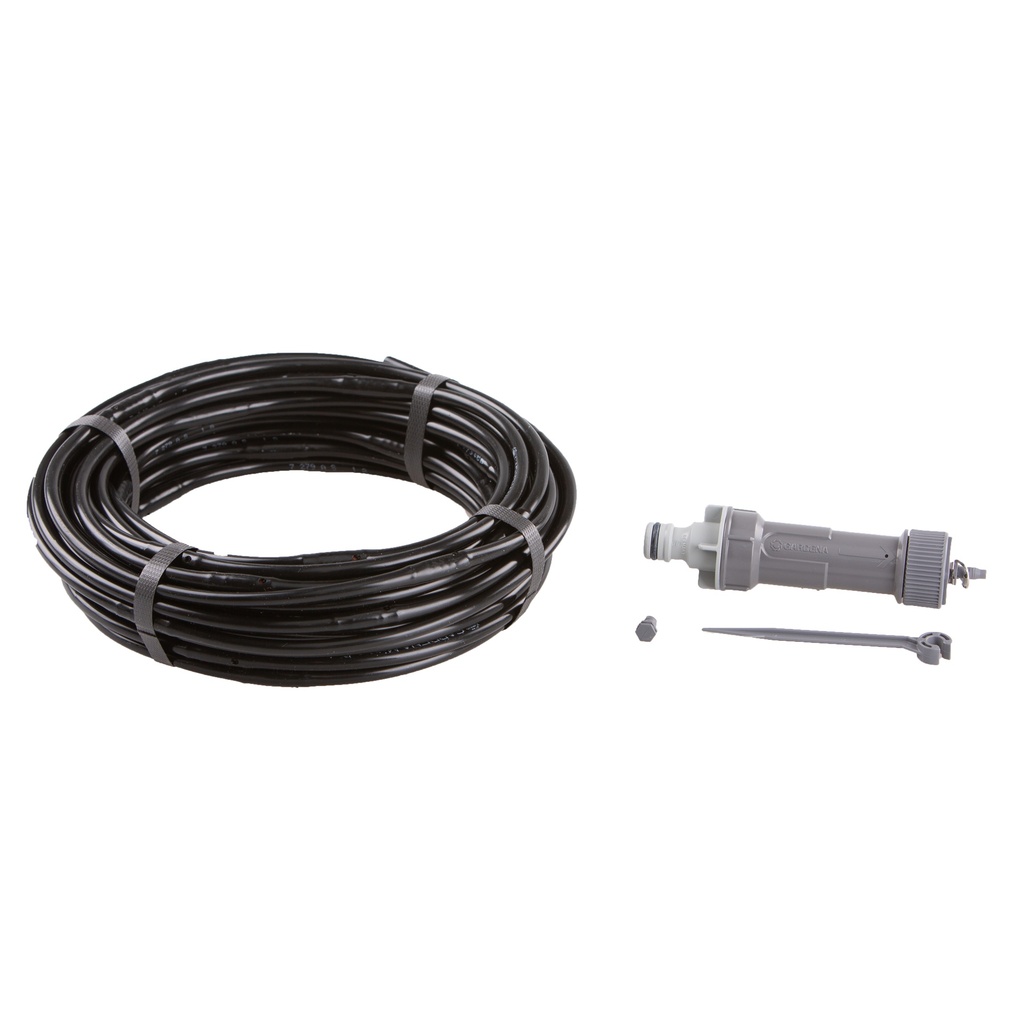 Set arrosage goutte à goutte pour des plant en ligne S