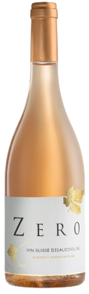 Zéro, Vin rosé sans alcool, Vin Suisse désalcoolisé