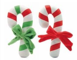 Jouet chien noël Candycane 15cm
