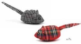 Jouet chat Festive mice 6cm