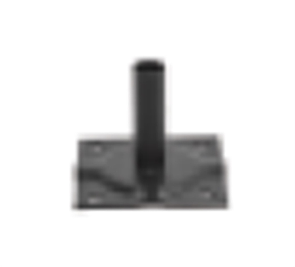 Pied de fixation triple arche