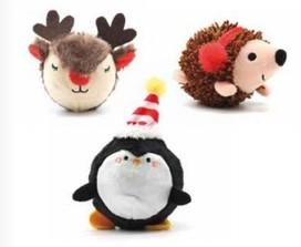 Jouet chien XmasBalls 12.7cm