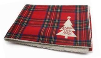 Couverture Xmas Festive 100x70cm