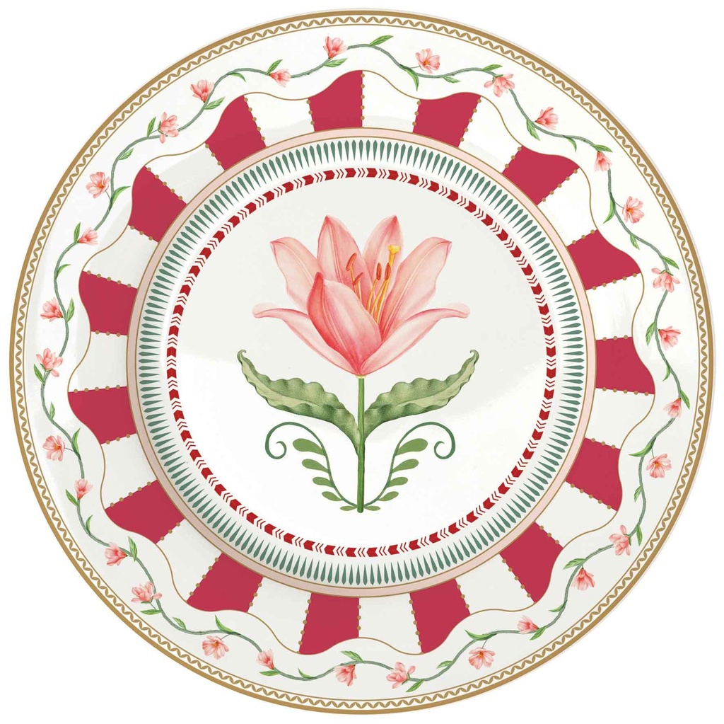 Assiette à dessert Flowery