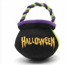 Jouet chien marmitte Witches pot 19cm