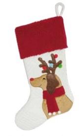 Bas Xmas dog 44x28cm