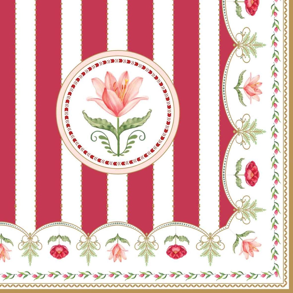 Serviettes Lunch Flowery 20pcs