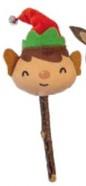 Jouet chat Xmas Elf silvervine 18cm