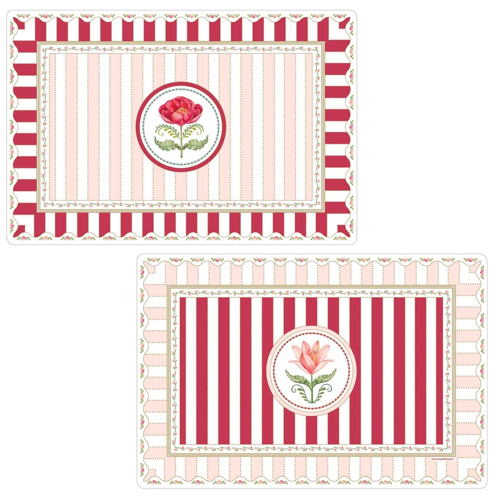 Set de table Flowery double face