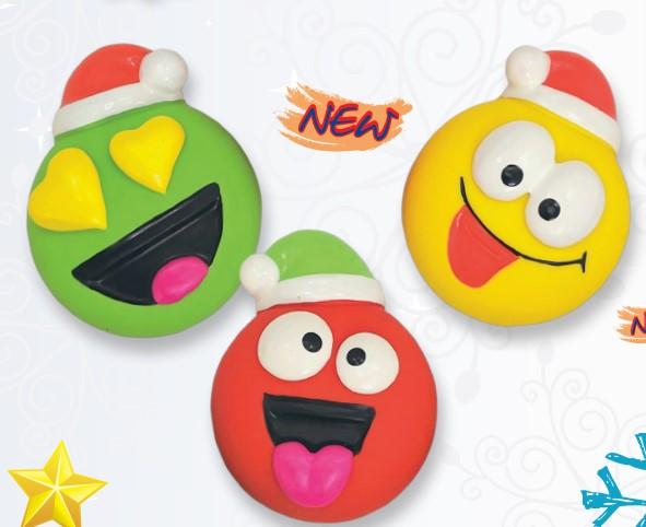 Jouet chien Noël Smiley