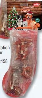 Friandise chien Noël chaussette XL Duck