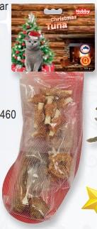 Friandise chat chaussette chicken fish 2