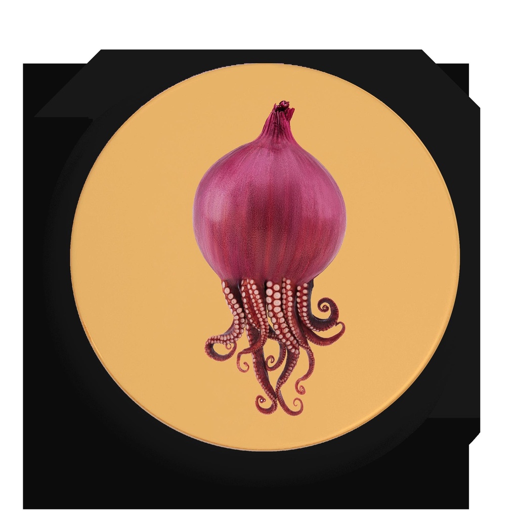 Dessous de plat Octopus rond