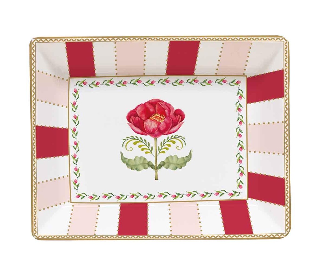 Vide-poche Flowery avec boite cadeau