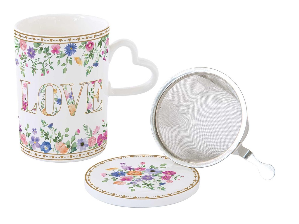 Mug & infuseur Mon amour avec boite cadeau