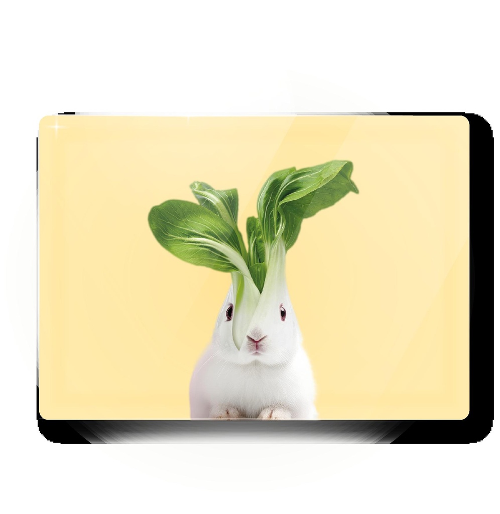 Planche à découper Rabbit en verre trempé