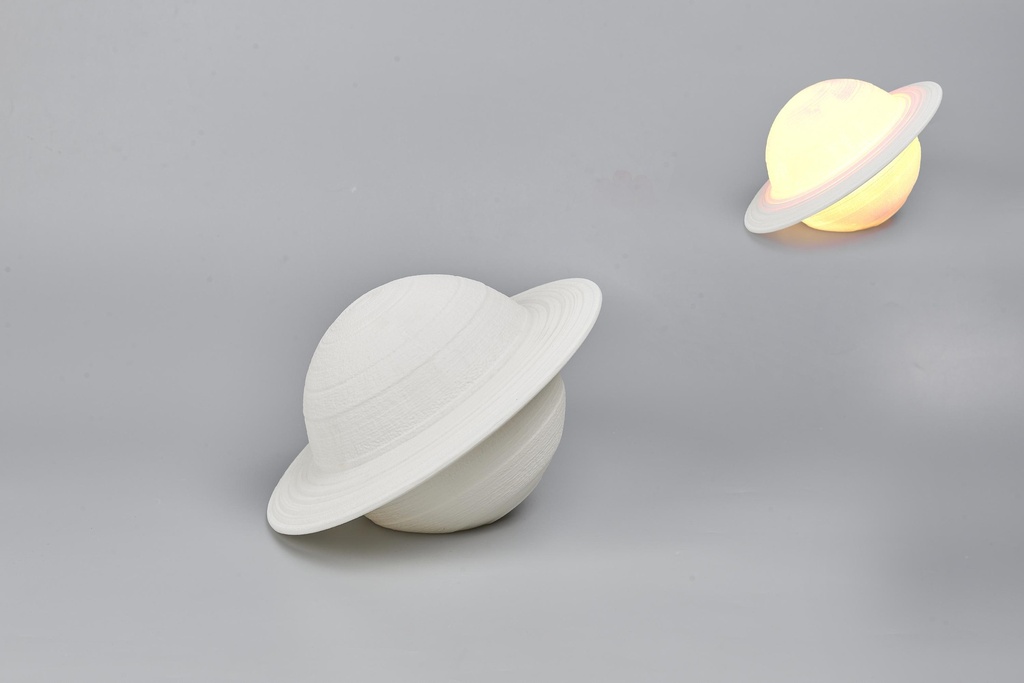 Planète Saturne lumineuse LED