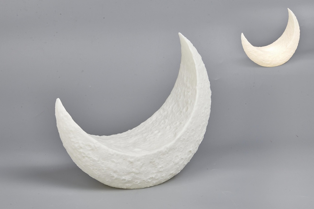 Quartier de Lune lumineuse LED