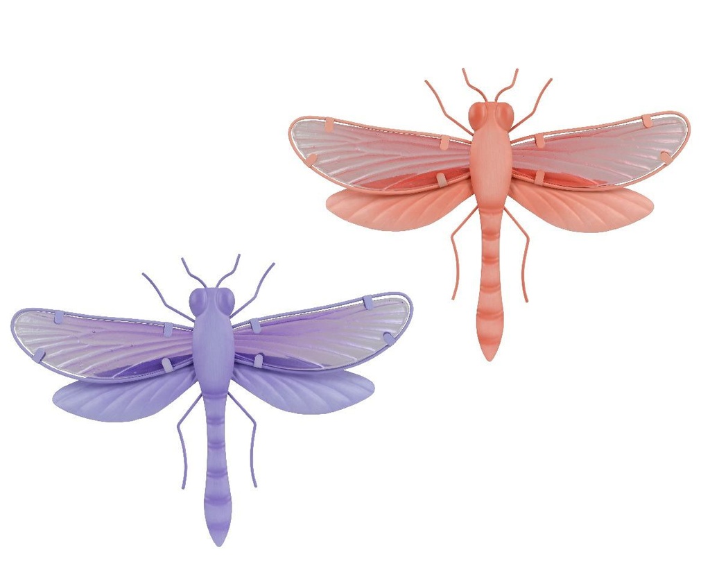 Deco murale verre Libellule