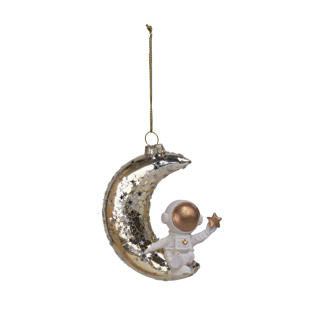 Astronaute sur la lune à suspendre